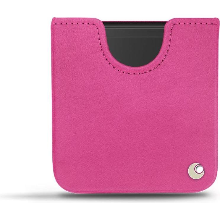 Noreve Lederschutzhülle (Samsung Galaxy Z Flip), Smartphone Hülle, Rosa
