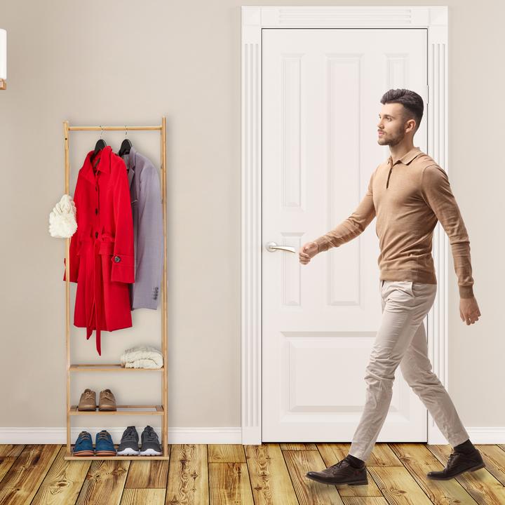 Actual product image Relaxdays Coat rack