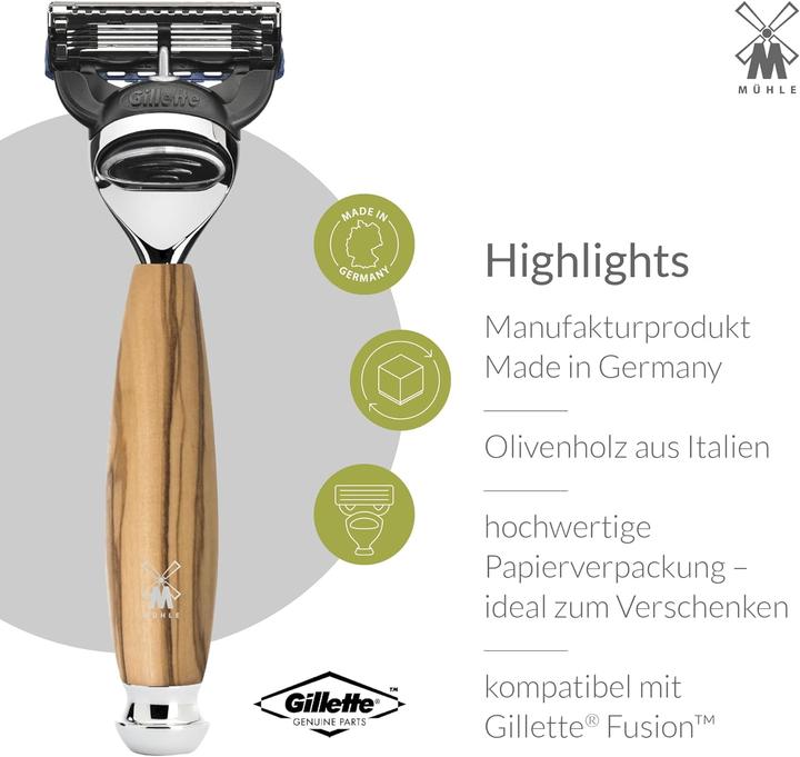 Actual product image Mühle Vivo shaving set