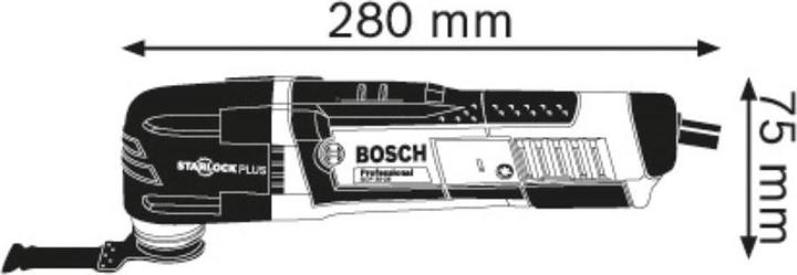 Actual product image Bosch Professional Multi-Cutter GOP 30-28, with accessories, L-BOXX
