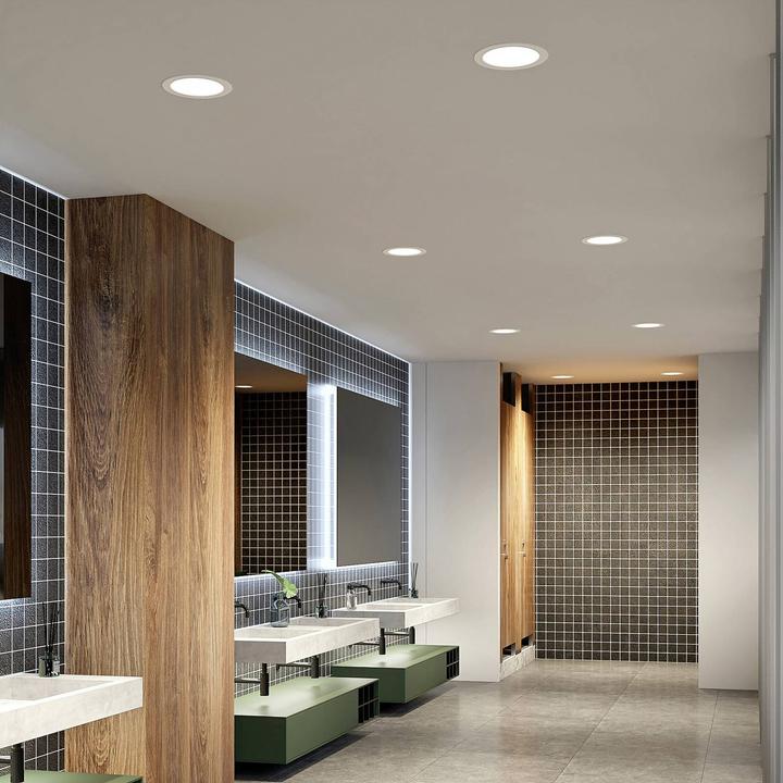 Produktbild Prios Rida LED-Einbaustrahler, CCT, 22,5 cm, 25 W (2390 lm)