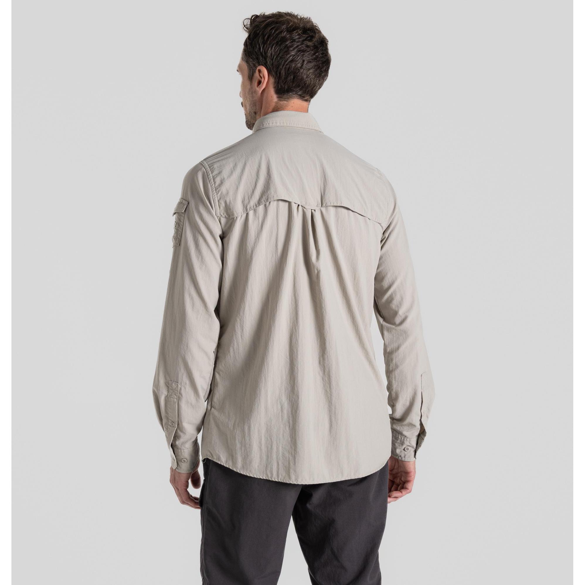 Thumbnail - Craghoppers, Herren, Hemd, NosiLife Adventure Long Sleeved Shirt III, Grau, (XL)