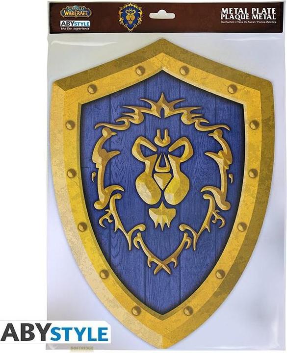 Immagine prodotto ABYstyle World of Warcraft : Metal Plate Alliance Shield (26x35)
