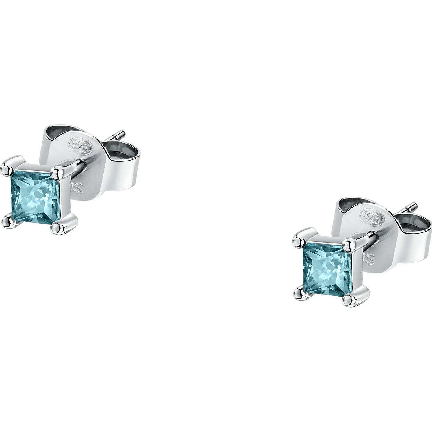 Esprit, Ohrringe, Ohrstecker SQUARE COLORS, (925er Silber, Farbstein)