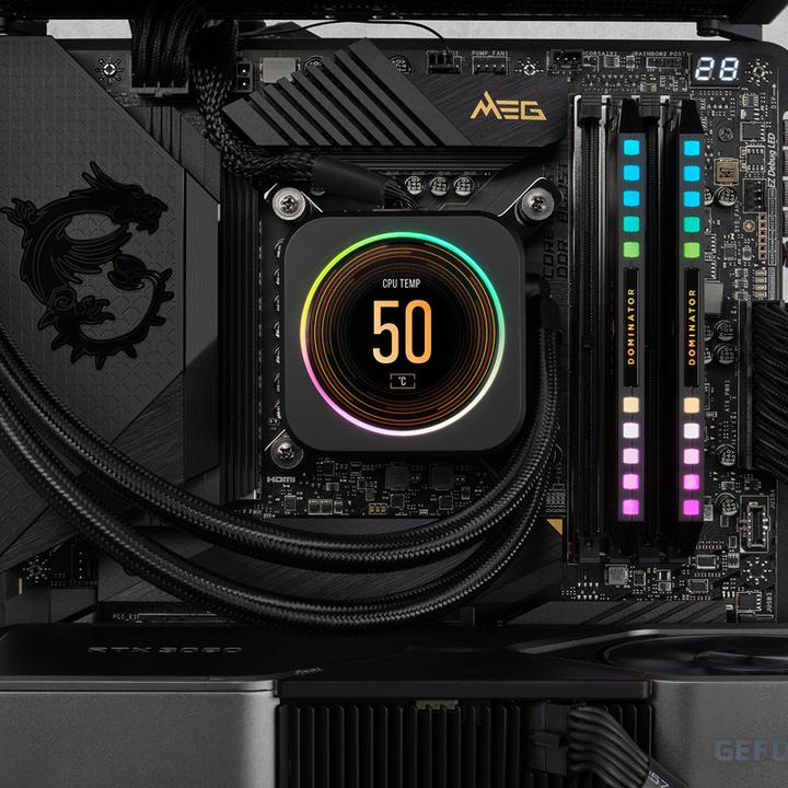 Image du produit Corsair Dominator Platinum RGB (2 x 32GB, 5200 MHz, RAM DDR5, DIMM)