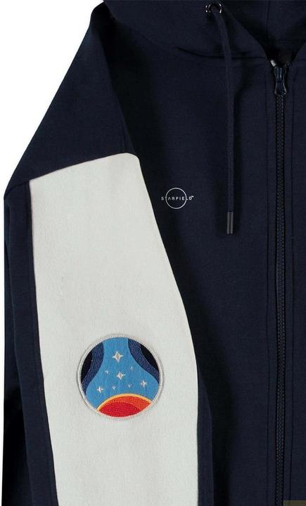 Immagine prodotto Difuzed Maglia con cappuccio Starfield con emblema monocromo (M) (M)