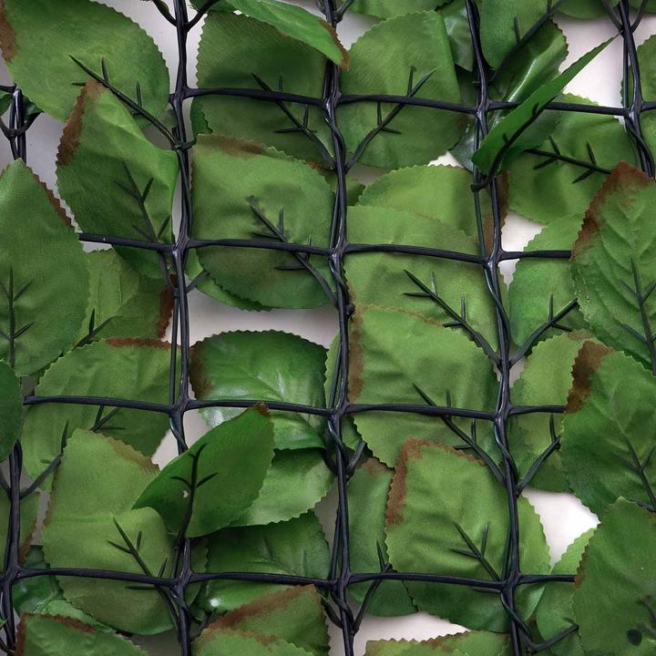 Actual product image Swisshandel24 Balcony Privacy Screen Beech Hedge, Windbreak Cladding for Terrace Fence 300x150cm