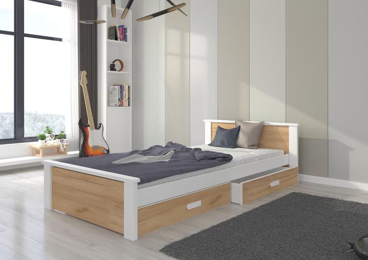 Immagine prodotto ADRK Furniture Letto con materasso ALDEX 180x80 (80 x 180 cm)