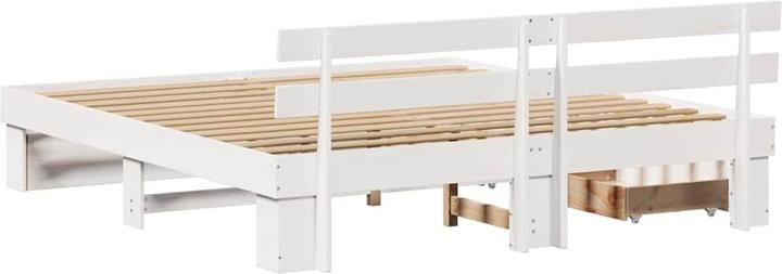 Image du produit vidaXL Holzbett (200 x 200 cm)