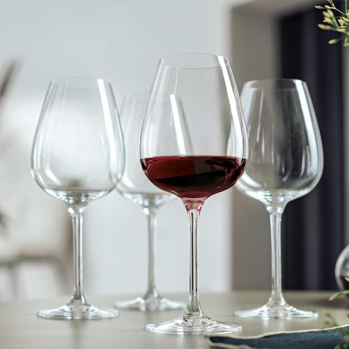 Actual product image Villeroy & Boch Red wine glass, 4 pieces Purismo Wine (20 cl, 4 Glasses, Red wine glasses)
