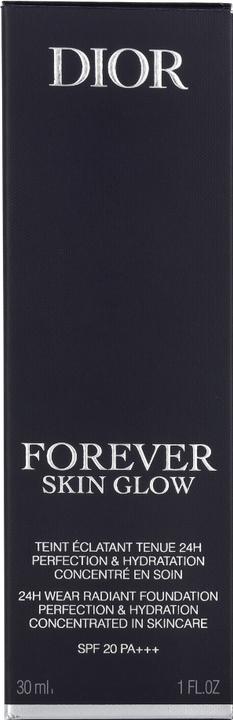 Actual product image Dior Forever Skin Glow 24H Radiant Foundation (3N Neutral)
