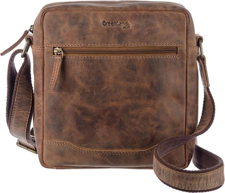 Produktbild Greenland Nature Montenegro Umhängetasche Leder 21 cm