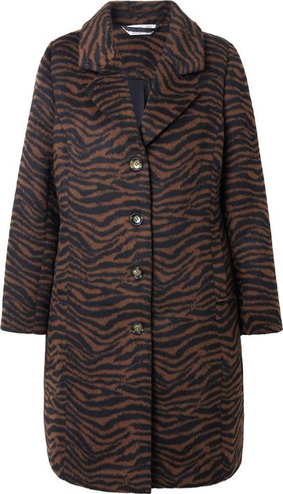 Produktbild Studio Untold Mantel, Zebra-Muster, Revers, Komplettfutter