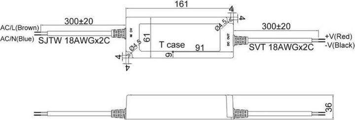 Productafbeelding MeanWell Mean Well Netzteil - 24V 90W IP67