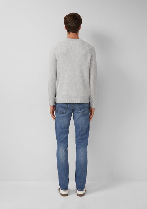 Image du produit s.Oliver Strickpullover Strickpullover aus reiner Lammwolle (M)