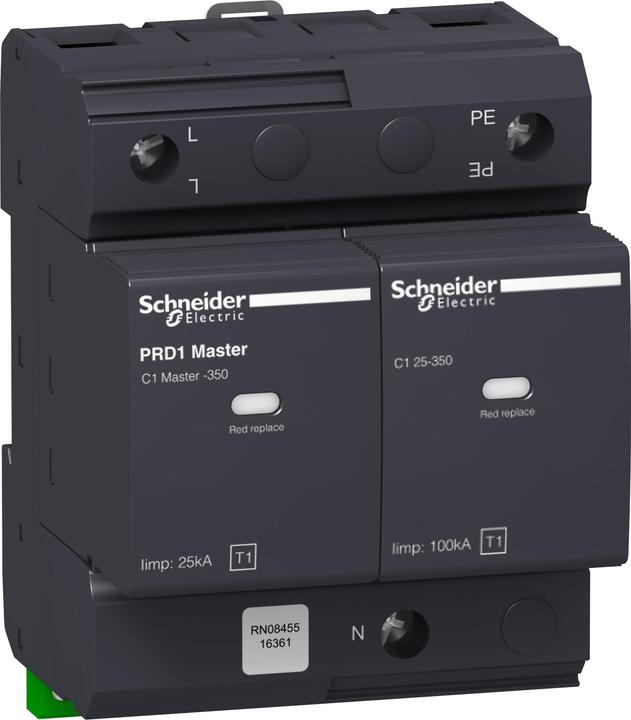 Actual product image Schneider Electric Lightning current arrester type1 PRD1 Master1p