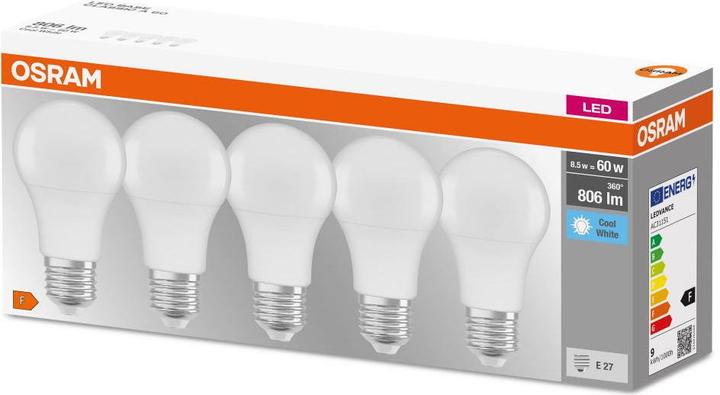 Actual product image Osram Base Retro Classic (E27, 7 W, 806 lm, 5 x, F)