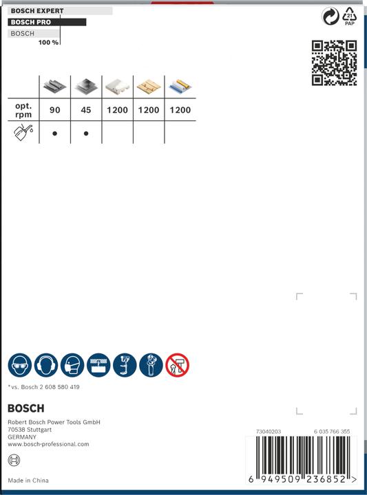 Nutritional values and ingredients Bosch Professional Zubehör PRO Multi material hole saw, 98 mm, with thread (98 millimetres)