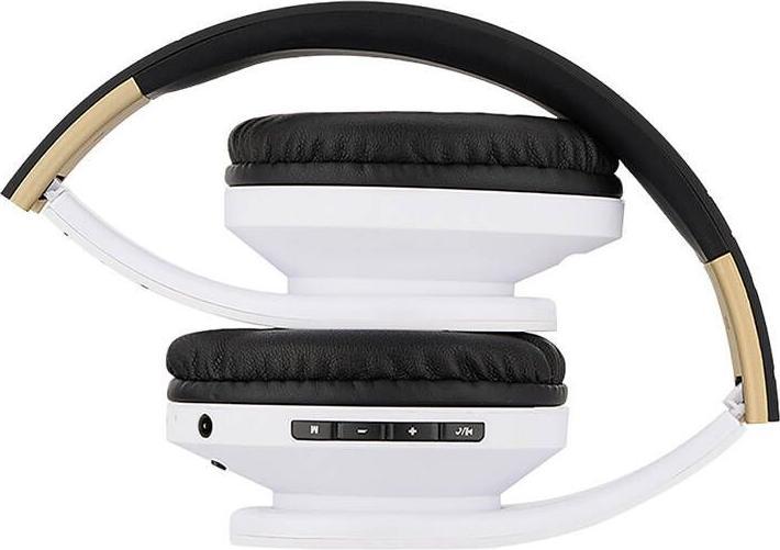 Produktbild PowerLocus Wireless Headphones P2 (black-white) (ANC, 20 h, Kabellos, Kabelgebunden)