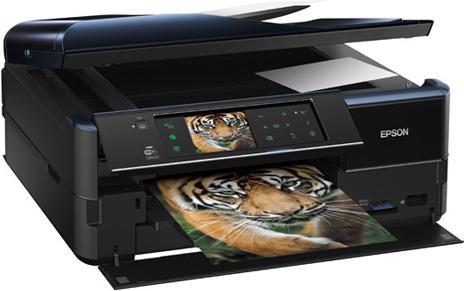 Productafbeelding Epson Stylus PX830FWD, all-in-one, touchscreen, WLAN, fax (Inktpatroon, Kleur)