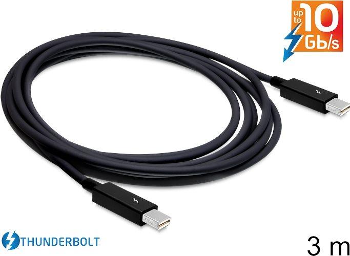 Actual product image Delock Thunderbolt 2 cable (3 m, Thunderbolt)