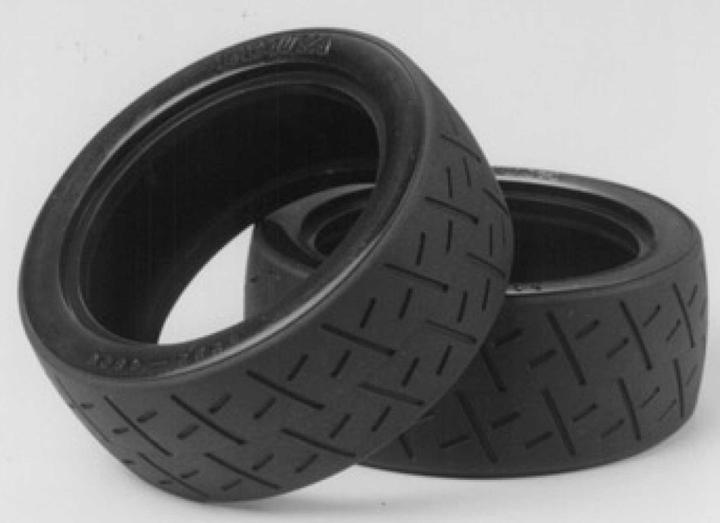 Actual product image Tamiya Racing tire semi-slicks