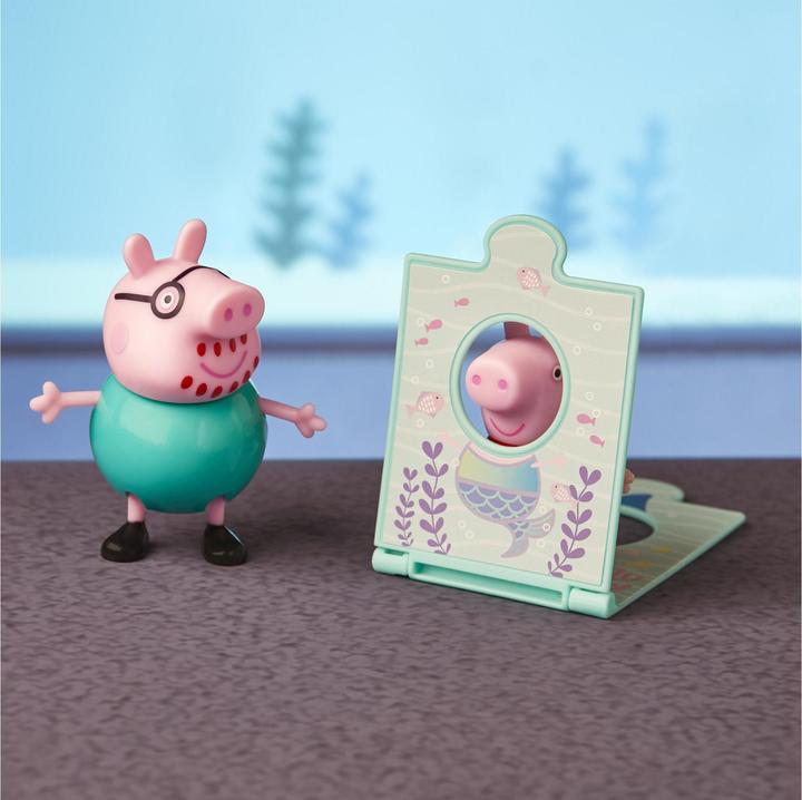 Actual product image Hasbro Peppa's Adventures Peppa at the Sea Museum, preschool toy with 4 figures and 4 accesso...