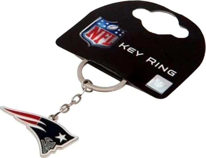 Actual product image New England Patriots Keyring