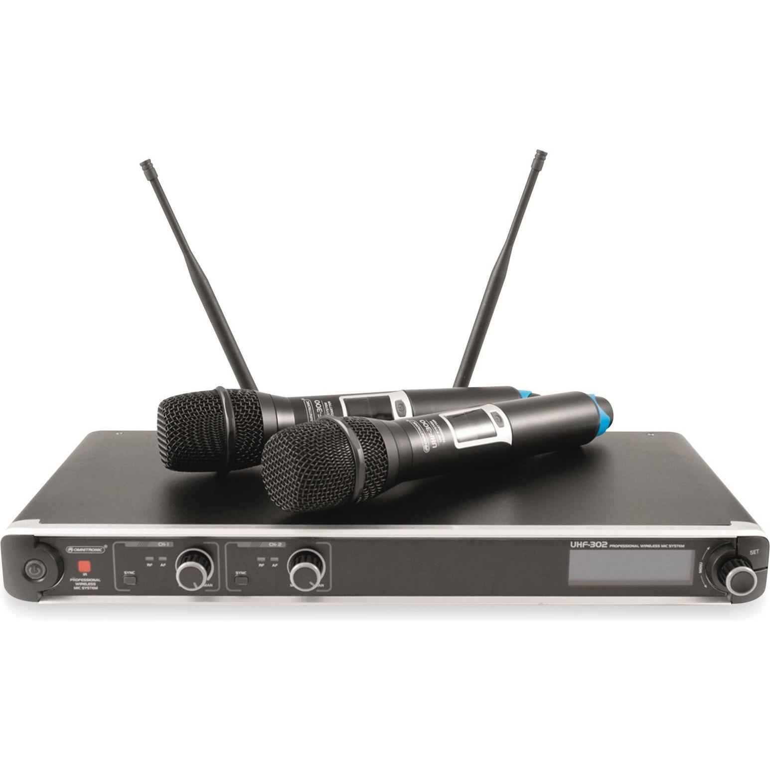 Omnitronic UHF-302, Mikrofon