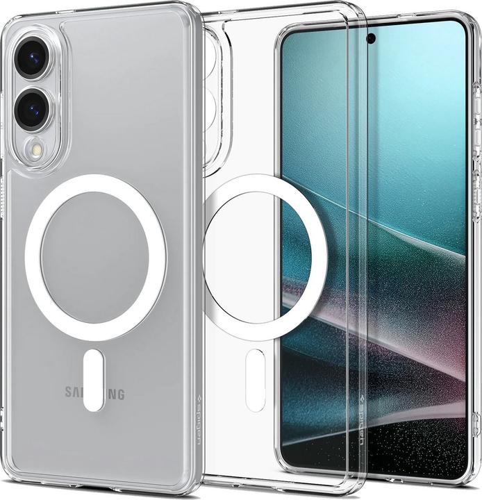 Produktbild Spigen - Ultra Hybrid MagSafe - Samsung Galaxy S25 Edge - Clear / White (Samsung Galaxy S25 Edge)