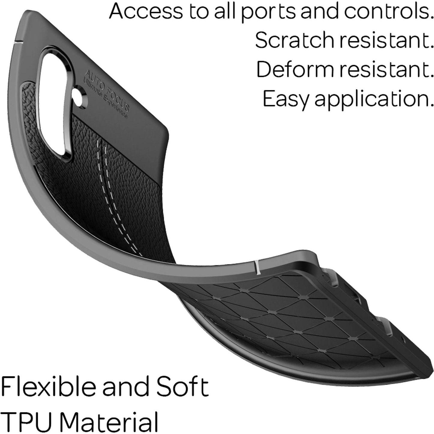Thumbnail - Nalia Hülle (Samsung Galaxy Note 10), Smartphone Hülle, Schwarz