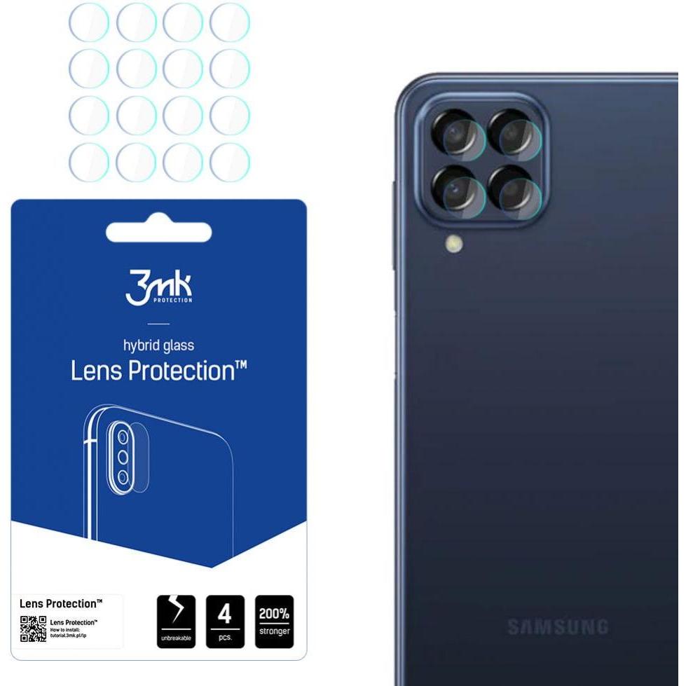 3MK Kamera-Schutzglas, Kameraglas (1 Stück, Samsung Galaxy A33 5G), Smartphone Schutzfolie, Transparent