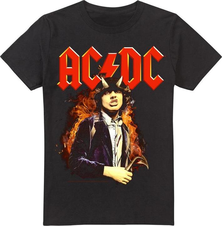 Immagine prodotto AC/DC Maglietta Fuoco E Corna Uomo (M)