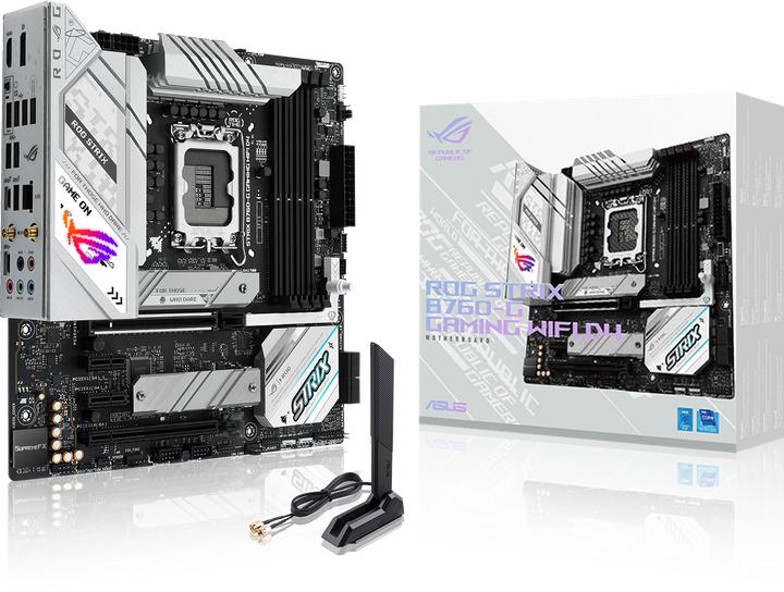 Produktbild ASUS ROG STRIX B760-G GAMING WIFI (LGA 1700, Intel B760, mATX)
