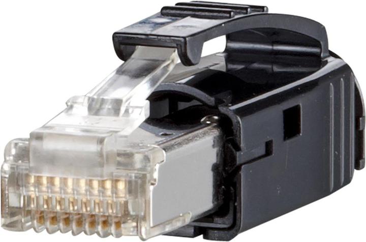 Image du produit Metz Connect 1401505012-E Rj-45 Noir Connecteur de fils (CAT6a)