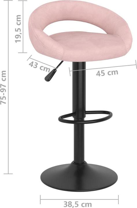 Produktbild VidaXL Barhocker
