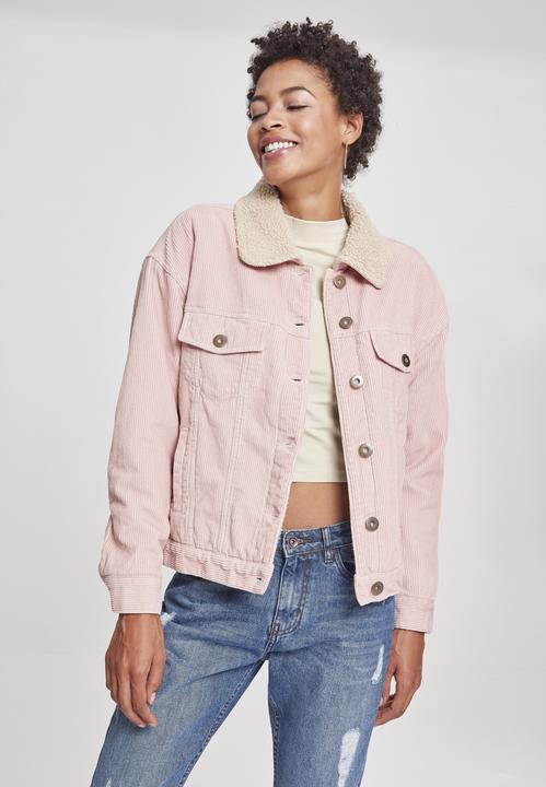 Produktbild Urban Classics Ladies Oversize Sherpa Corduroy Jacket (XL)