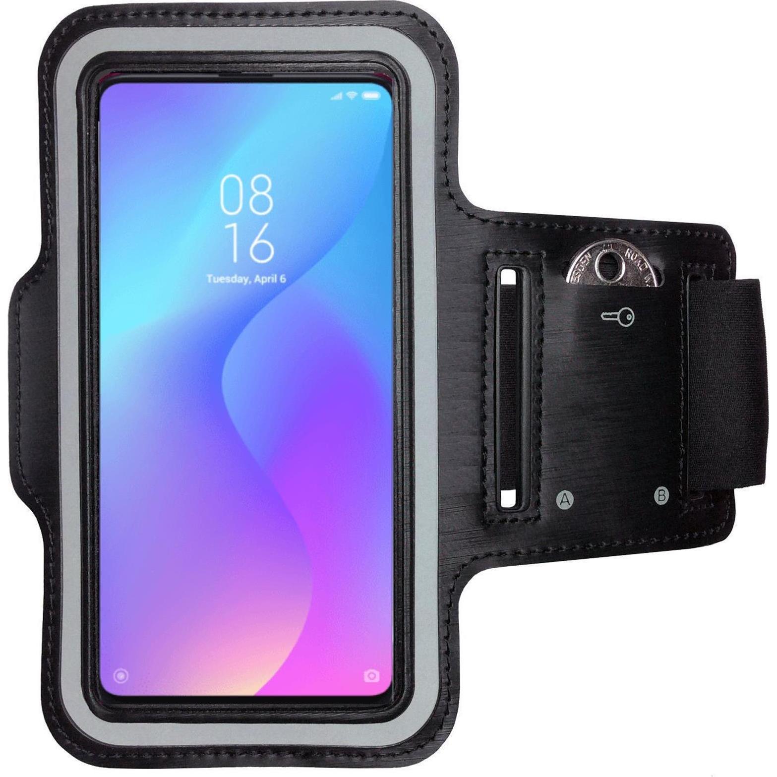 CoverKingz Sportarmband für Xiaomi Mi 9T, Smartphone Sportarmband, Schwarz