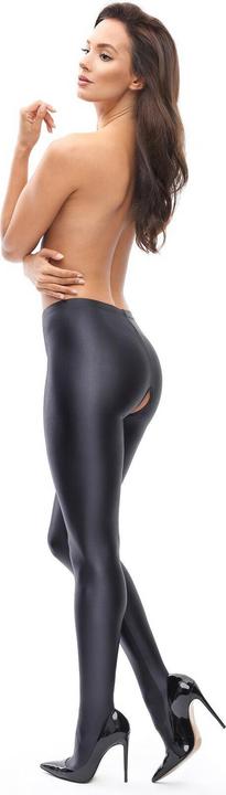 Produktbild MissO MI P800 pantyhose open crotch black S (S)