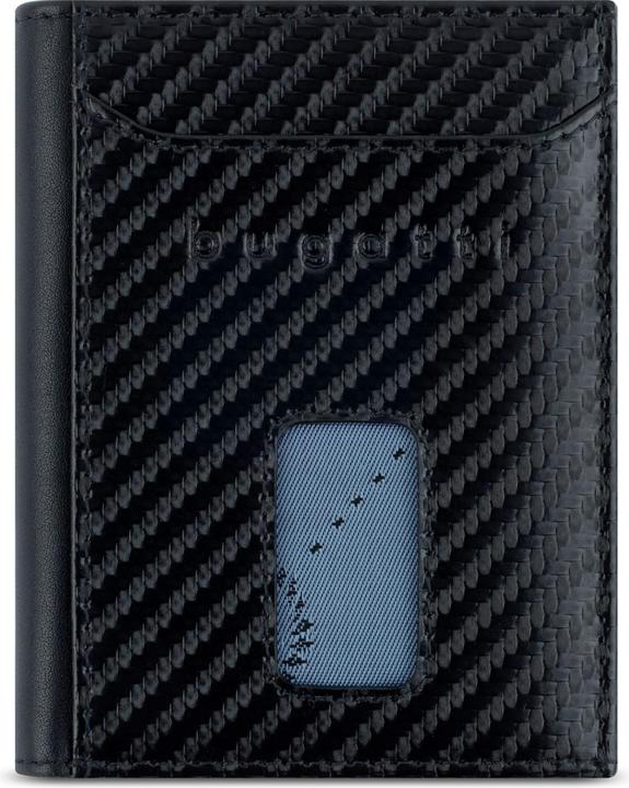 Image du produit Bugatti Secure Slim - Porte-cartes de crédit RFID avec porte-monnaie viennois Comet