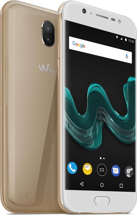 Produktbild Wiko Wim (64 GB, Gold, 5.50", Dual SIM + SD, 4G)