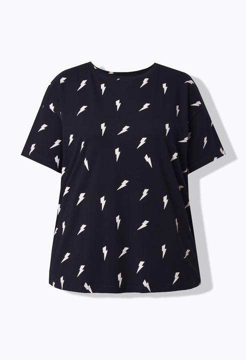 Produktbild Studio Untold T-Shirt, Blitz-Muster, Halbarm (46, 48)
