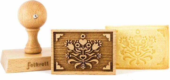 Produktbild Folkroll Keksstempel Blumenstrauss70x50