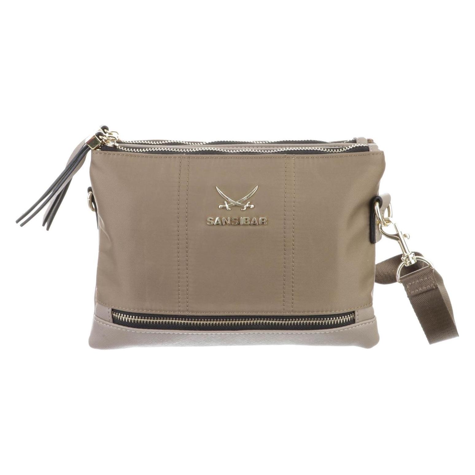 Sansibar, Damen, Handtasche, Umhängetasche 23 Cm, Braun