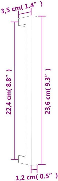 Immagine prodotto vidaXL Möbelgriff