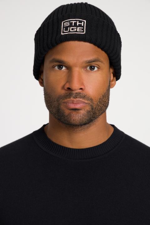 Actual product image Sthuge hat, ribbed knit, one size