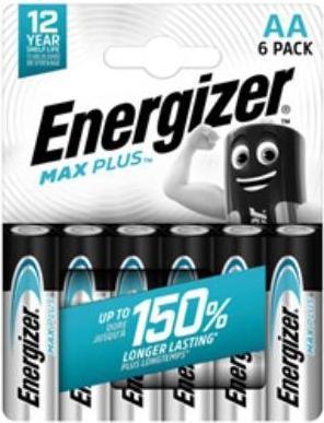 Produktbild Energizer Pack 6 Max Plus Alkaline AA (6 Stk.)