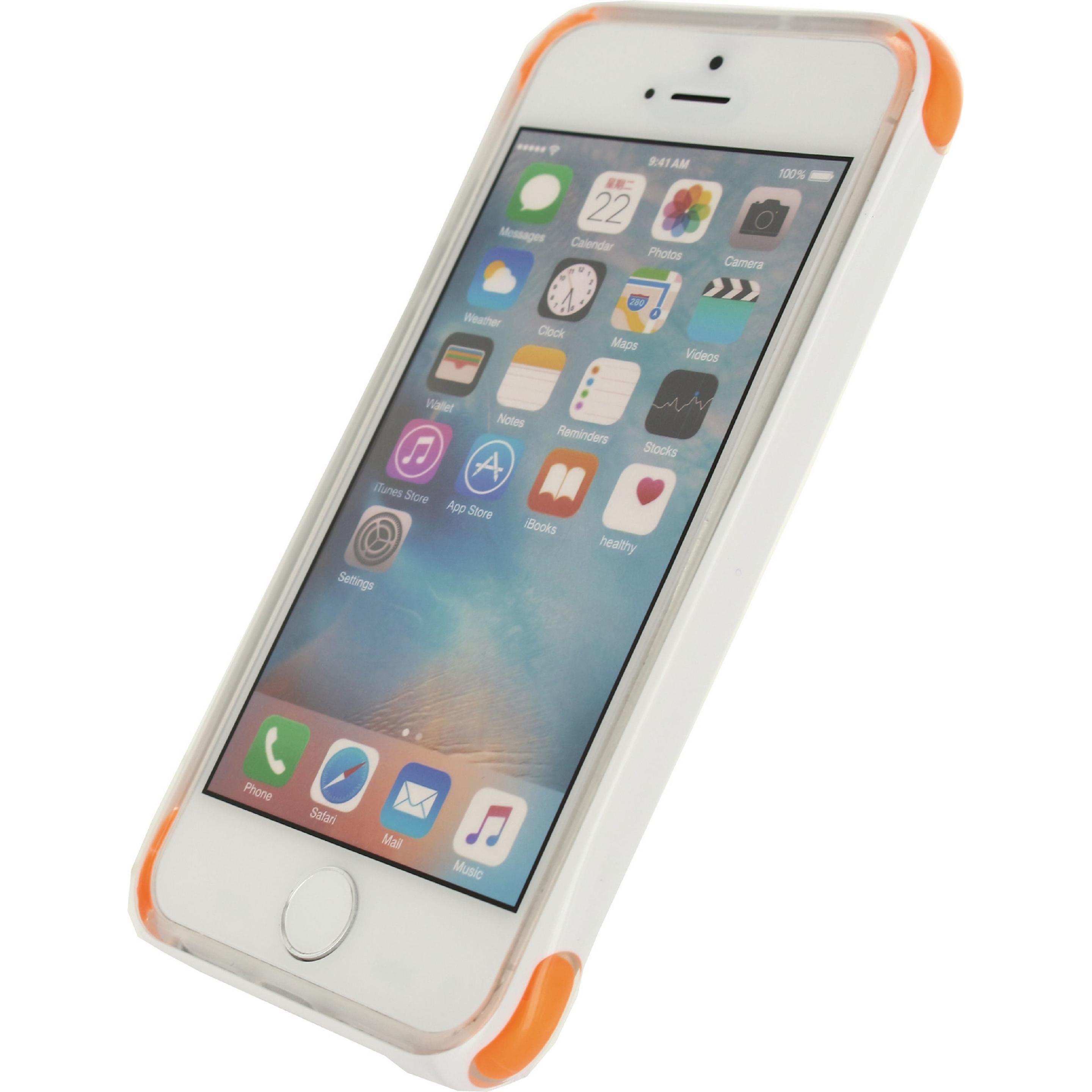 Thumbnail - Mobilize Stosssicheres Gehäuse (Apple iPhone 5, Apple iPhone 5s, Apple iPhone SE), Smartphone Hülle, Weiss