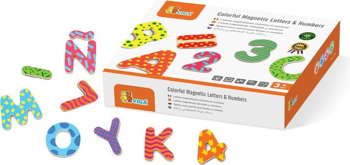 Immagine prodotto Viga Toys Lettere magnetiche (77 x)