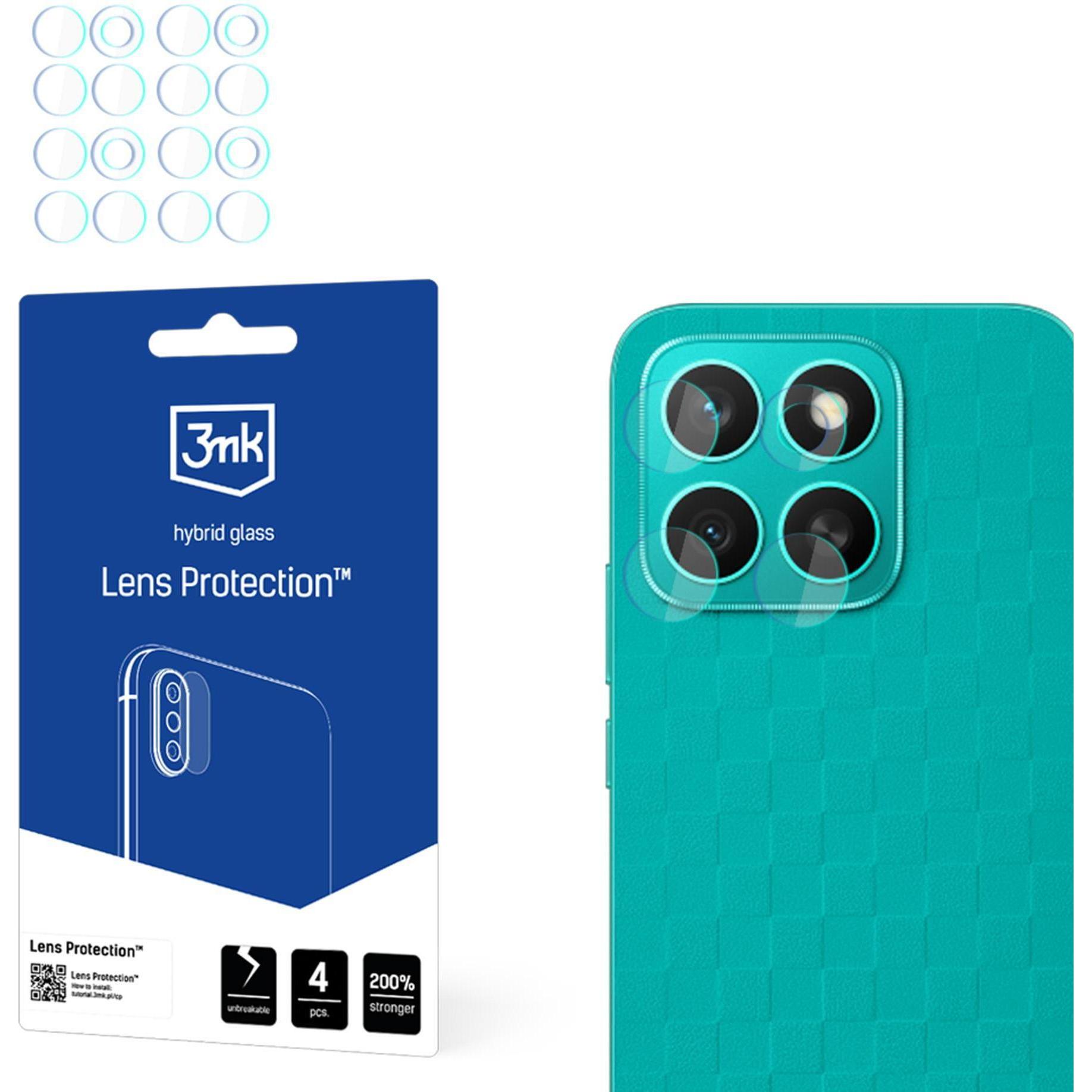 3MK Honor X8c - Lens Protection (4 pz., Honor X8), Pellicola protettiva smartphone